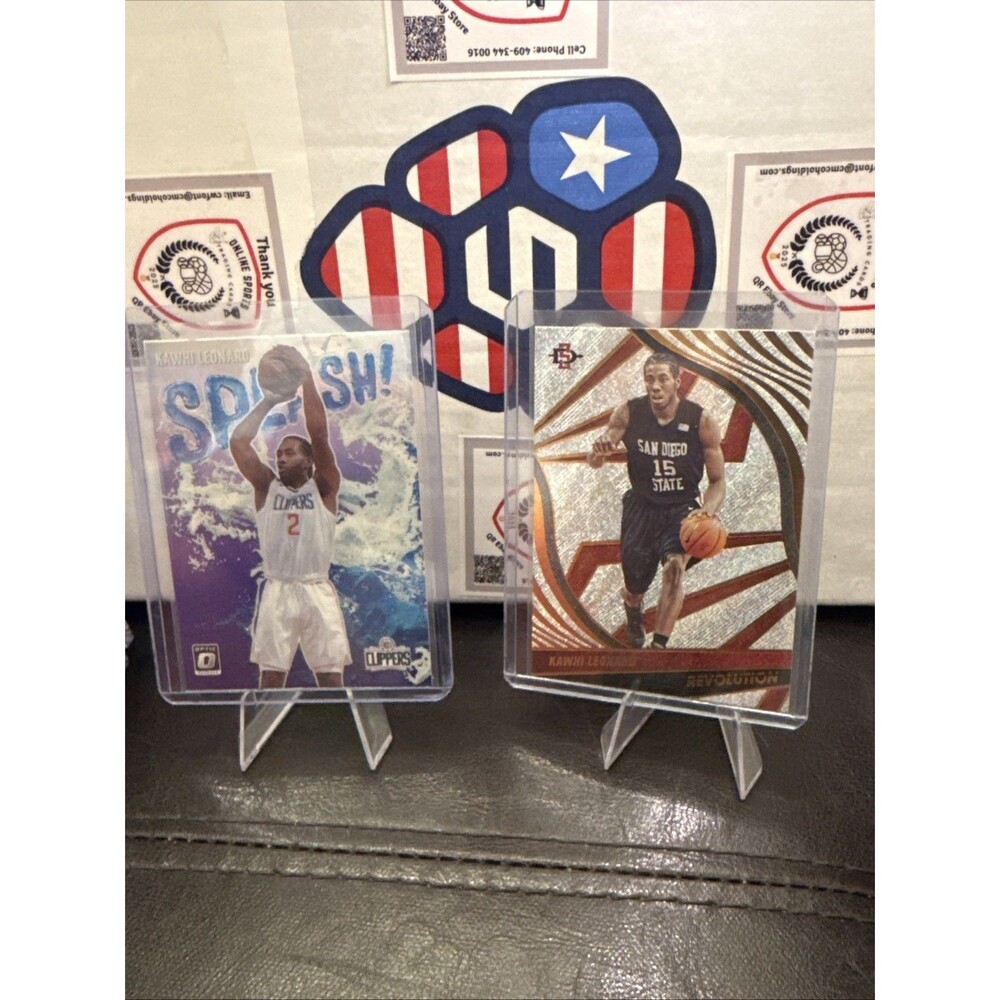 Kawhi Leonard, 2 Card Lot